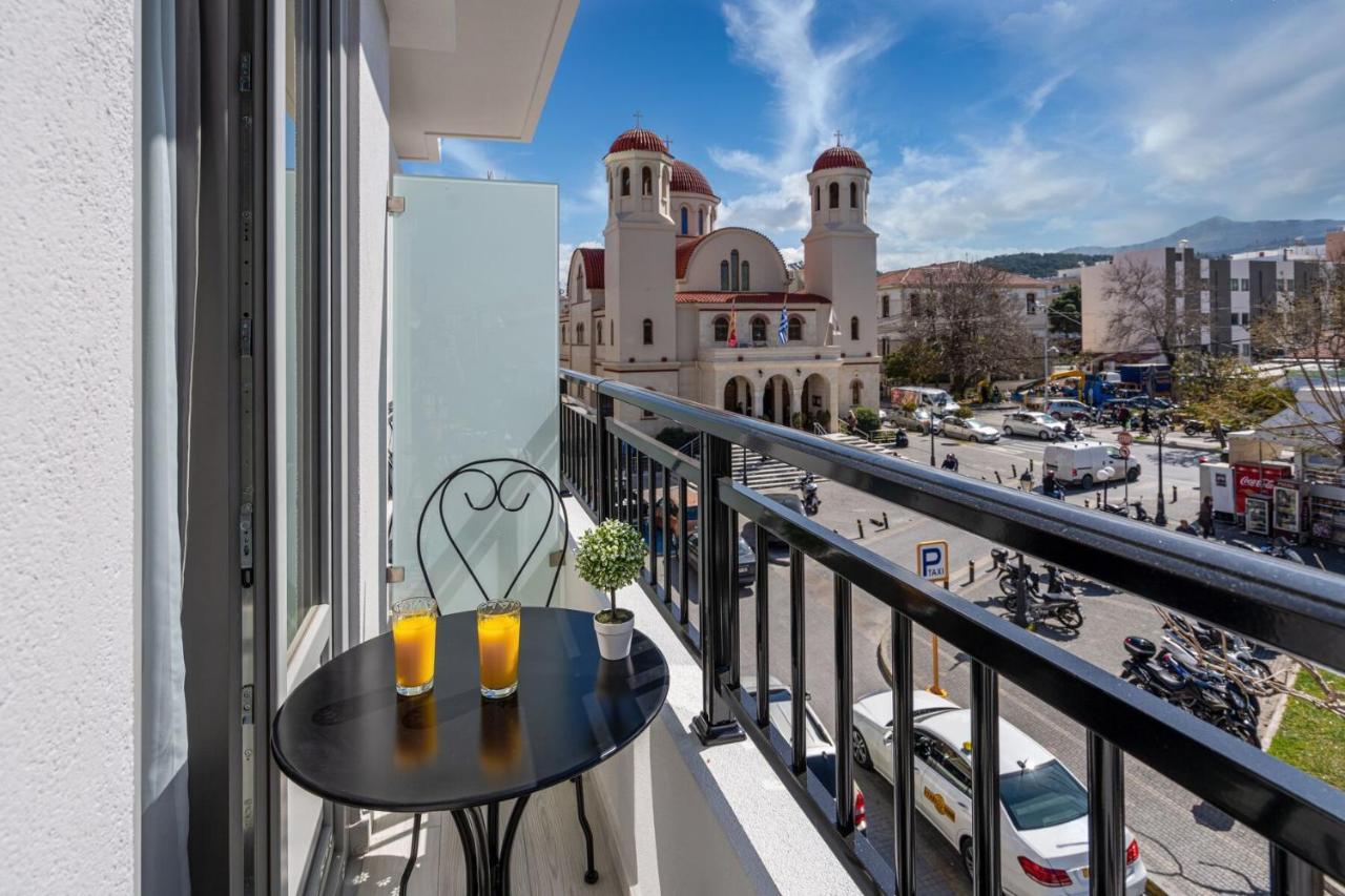 White & Gray Apartment Rethymno  ภายนอก รูปภาพ