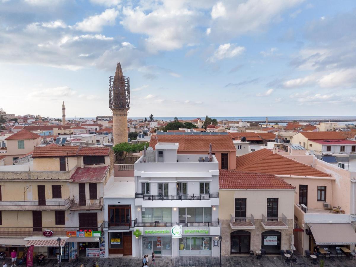 White & Gray Apartment Rethymno  ภายนอก รูปภาพ