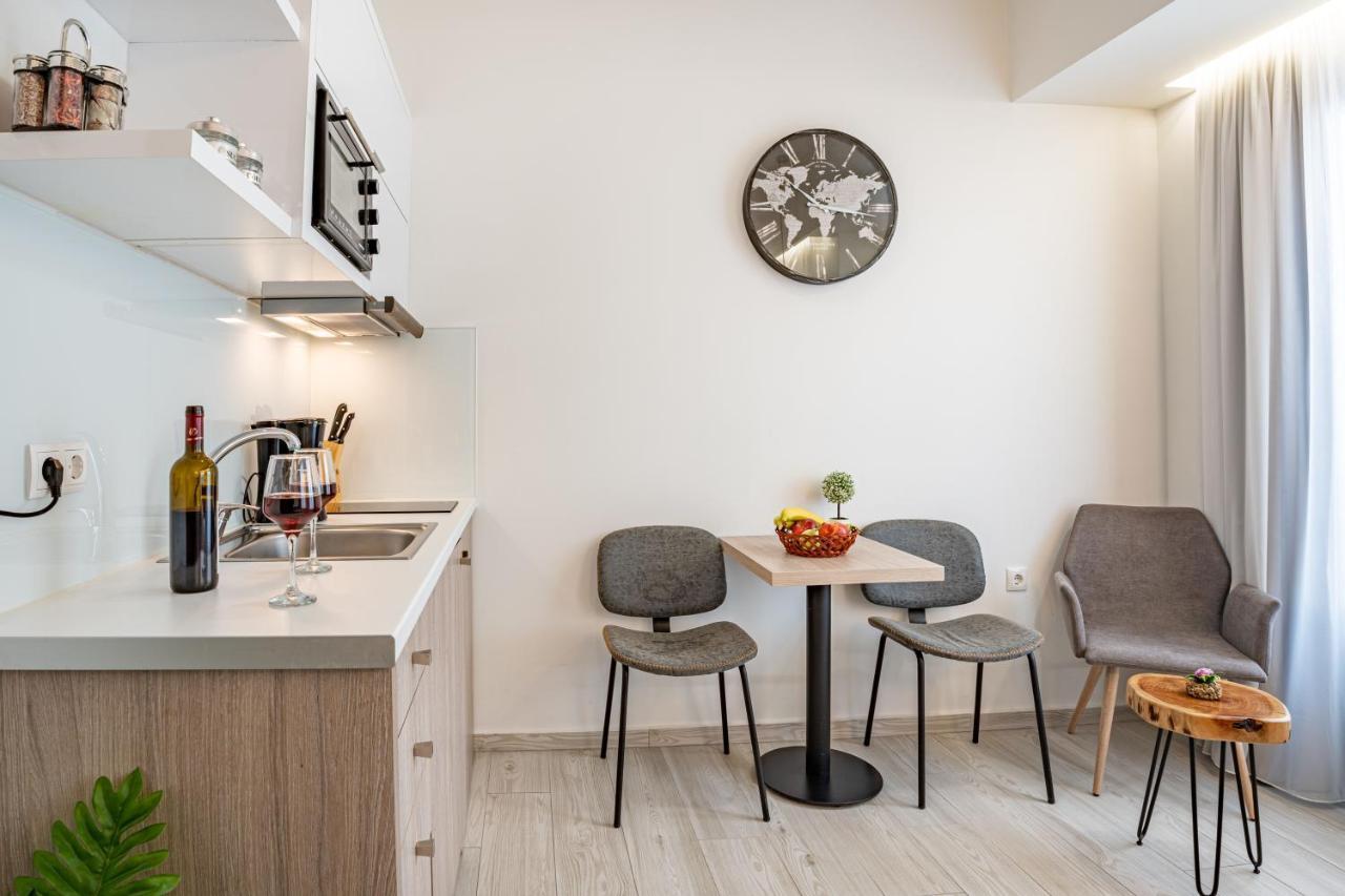 White & Gray Apartment Rethymno  ภายนอก รูปภาพ