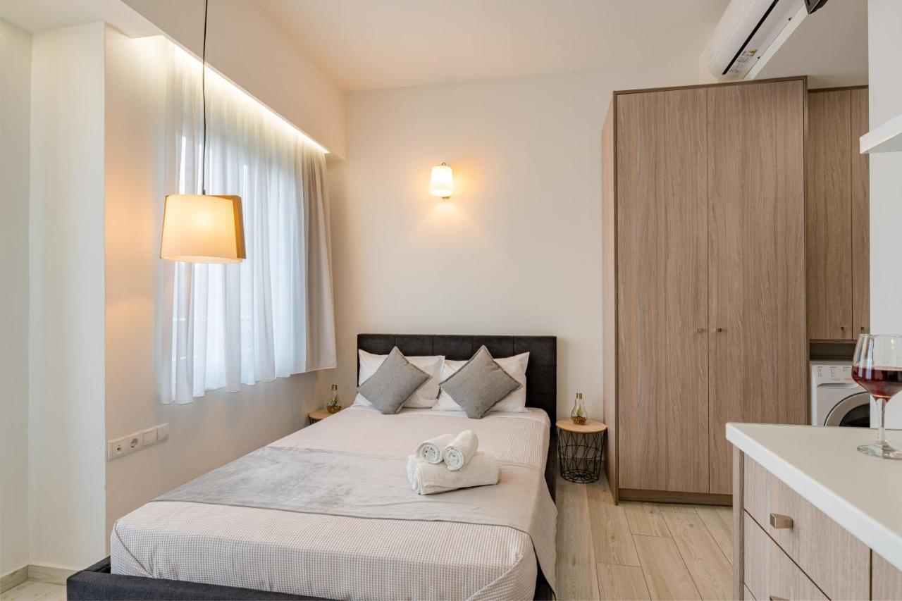 White & Gray Apartment Rethymno  ภายนอก รูปภาพ